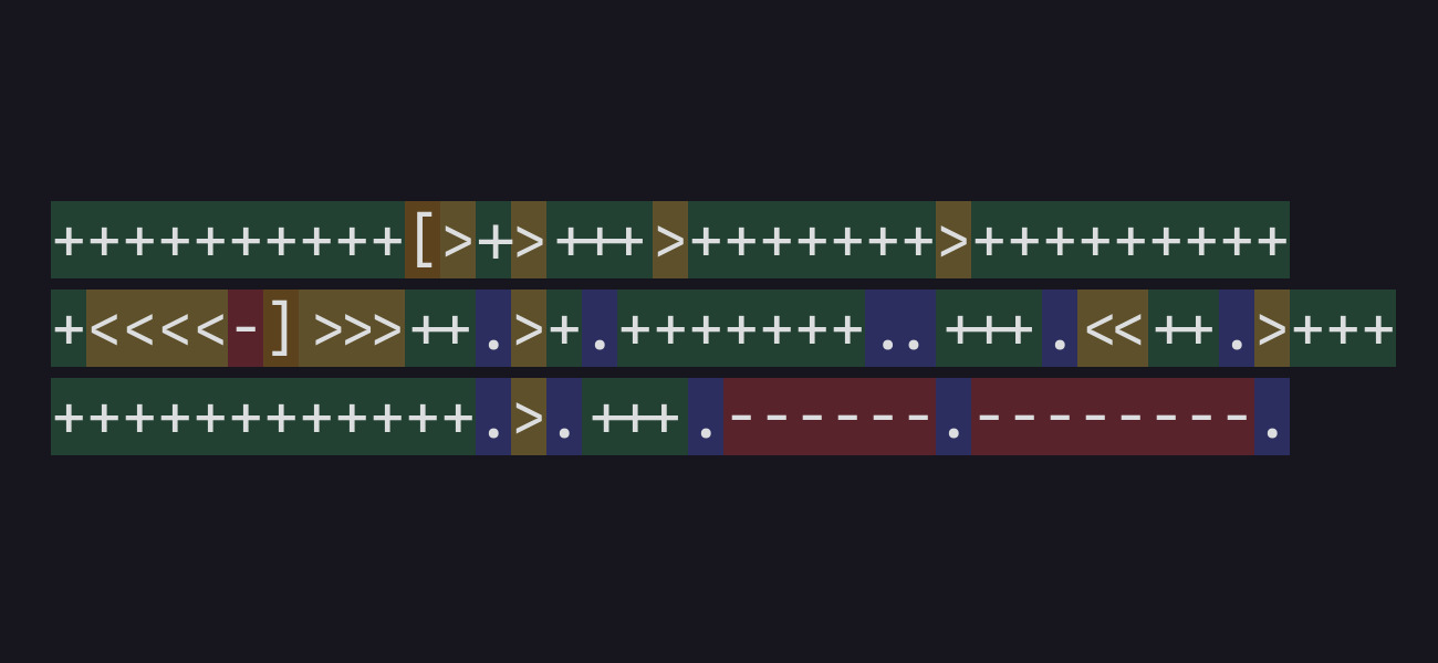 Lucagoc's tiny brainf*ck interpreter Project banner