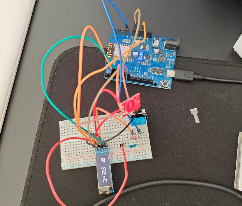 Montage sur breadboard